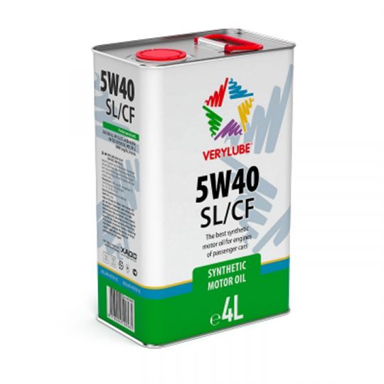 VERYLUBE 5W-40 SL/CF синтетическое моторное масло (4л)
