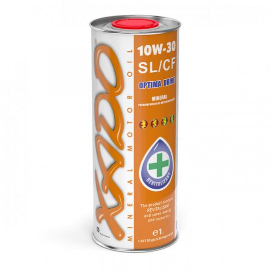 XADO Atomic Oil 10W-30 SL/CF минеральное моторное масло (1л)