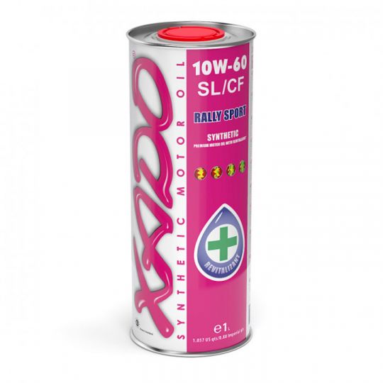 XADO Atomic Oil 10W-60 SL/CF Rally Sport синтетическое моторное масло (1л)