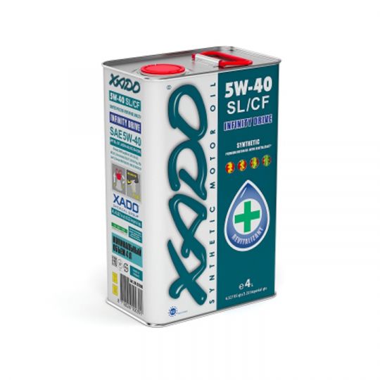 XADO Atomic Oil 5W-40 SL/CF синтетическое моторное масло (1л)