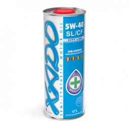 XADO Atomic Oil 5W-40 SL/CF City Line полусинтетическое моторное масло (1л) XADO Atomic Oil 5W-40 SL/CF City Line полусинтетическое моторное масло (1л)