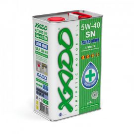 XADO Atomic Oil 5W-40 SN синтетическое моторное масло (4л)