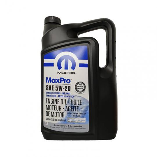 MOPAR Моторное масло Chrysler MAXPRO SAE 5W-20 SP/GF-6A 5 л (68518203AA)