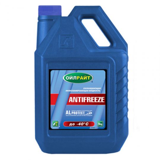OILRIGHT ANTIFREEZE blue line OILRIGHT ANTIFREEZE blue line