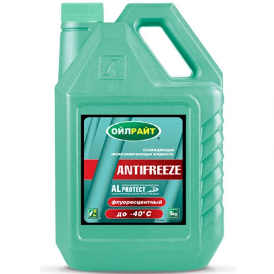 OILRIGHT ANTIFREEZE green line