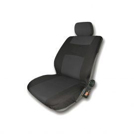 Forma Чехлы универсальные 3014 на передние автомобильные сидения и подголовники 4 шт (Черные GT)