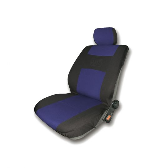 Norma Чехлы универсальные 3014 на передние автомобильные сидения и подголовники 4 шт (Темно-синие GT)
