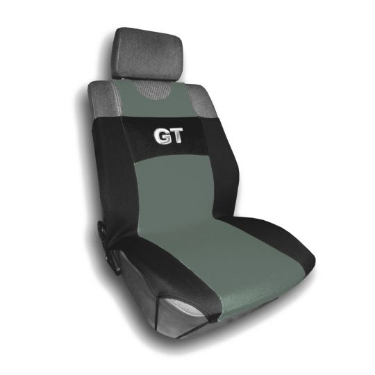 Norma Чехлы-майки универсальные 314с на передние автомобильные сидения 2 шт (Темно-серые GT)