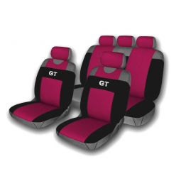Norma Чехлы-майки универсальные 514-5 на автомобильные сидения и подголовники 9 шт (Бордо GT)