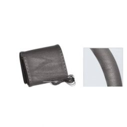 Forma Оплётка на руль (бескаркасная) R-01C, размер M (обхват 9,5 см, рециклированная кожа) Серый