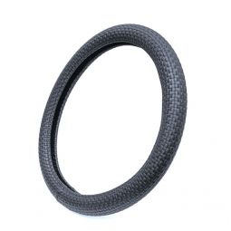 Forma Оплётка на руль (каркасная) RT-04, размер M (обхват 7,8 см, плетёнка, рециклированная кожа) Серый