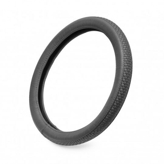 Norma Оплётка на руль (каркасная) RTB-01/04, размер M (обхват 9,5 см, плетёнка, рециклированная кожа/экокожа) Серый Norma Оплётка на руль (каркасная) RTB-01/04, размер M (обхват 9,5 см, плетёнка, рециклированная кожа/экокожа) Серый