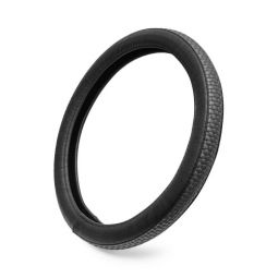 Norma Оплётка на руль (каркасная) RTB-01/04/Н-RTBЕ-01/04, размер M (обхват 9,2 см, плетёнка, рециклированная кожа/экокожа) Чёрный/Серый