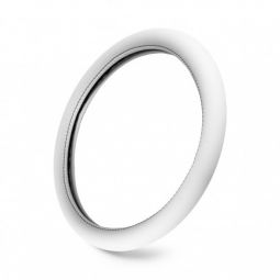 Norma Оплётка на руль (каркасная) RTB-03, размер M (обхват 9,5 см, экокожа) Белый