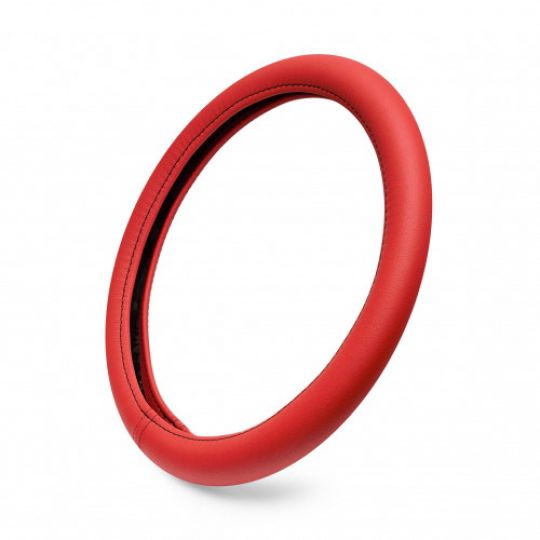 Norma Оплётка на руль (каркасная) RTB-03, размер M (обхват 9,5 см, экокожа) Красный