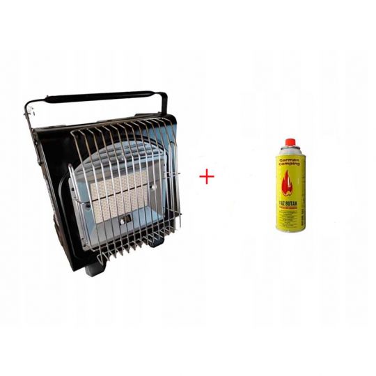 Газовый инфракрасный портативный обогреватель Alpen Camping 1,7 КВТ (газовая плита) + 1 газовий баллончик Газовый инфракрасный портативный обогреватель Alpen Camping 1,7 КВТ (газовая плита) + 1 газовий баллончик