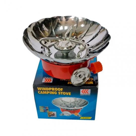 Kovar Плита туристическая /портативный примус (под баллон 450ml/220g с лепестками от ветра) Kovar Плита туристическая /портативный примус (под баллон 450ml/220g с лепестками от ветра)