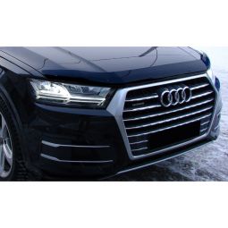 SIM Audi Q7 II '15- Дефлектор капота "мухобойка" (темный)