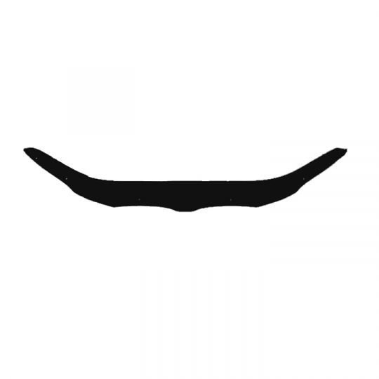 SIM BMW 5 (E60/E61) '03-10 Дефлектор капота "мухобойка" (темный)