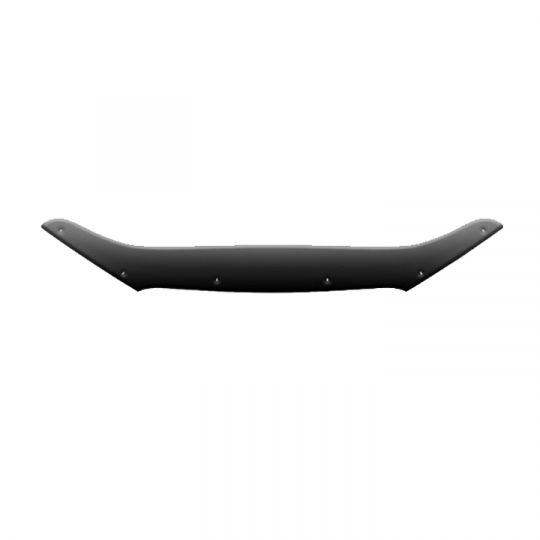 SIM Chevrolet Captiva '11- Дефлектор капота "мухобойка" (темный)