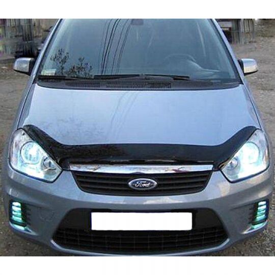 SIM Ford C-Max I '07-10 Дефлектор капота "мухобойка" (темный) SIM Ford C-Max I '07-10 Дефлектор капота "мухобойка" (темный)