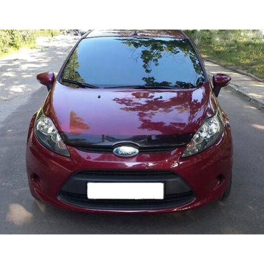 SIM Ford Fiesta Mk7 '08-12 Дефлектор капота "мухобойка" (темный) SIM Ford Fiesta Mk7 '08-12 Дефлектор капота "мухобойка" (темный)