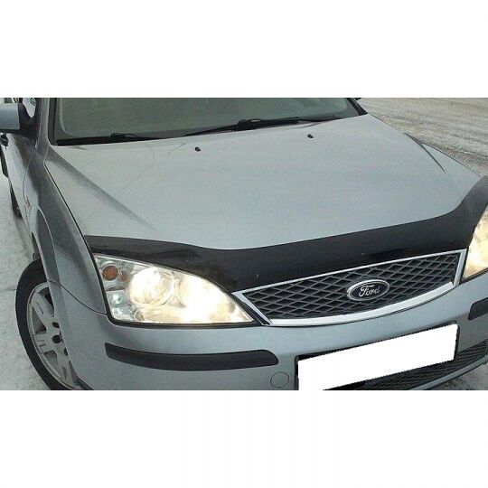 SIM Ford Mondeo III '00-07 Дефлектор капота "мухобойка" (темный) SIM Ford Mondeo III '00-07 Дефлектор капота "мухобойка" (темный)