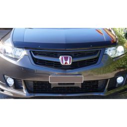 SIM Honda Accord VIII '08-11 Дефлектор капота "мухобойка" (темный)