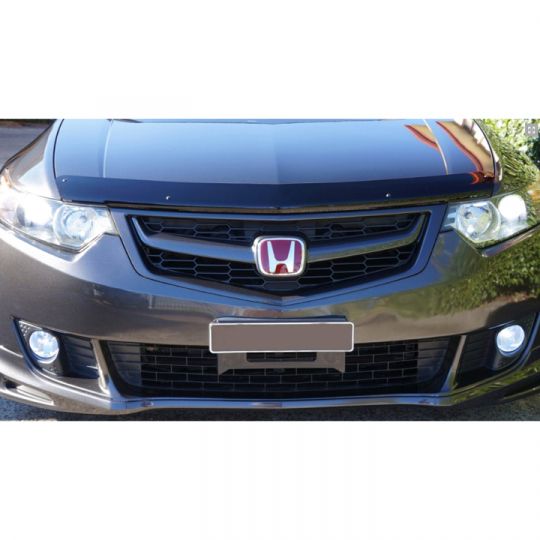 SIM Honda Accord VIII '08-11 Дефлектор капота "мухобойка" (темный) SIM Honda Accord VIII '08-11 Дефлектор капота "мухобойка" (темный)