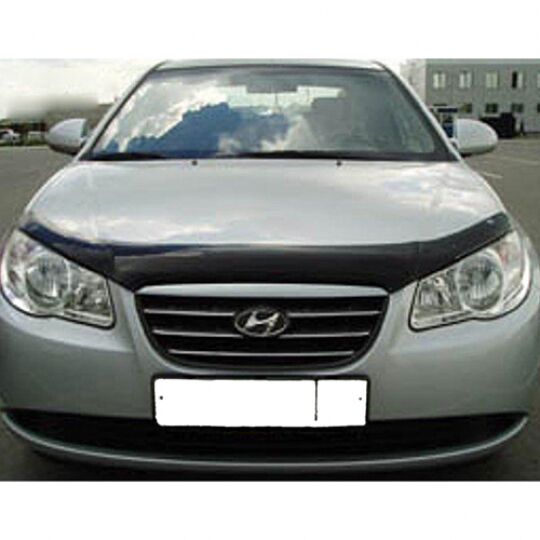 SIM Hyundai Elantra IV '06-11 Дефлектор капота "мухобойка" SIM Hyundai Elantra IV '06-11 Дефлектор капота "мухобойка"