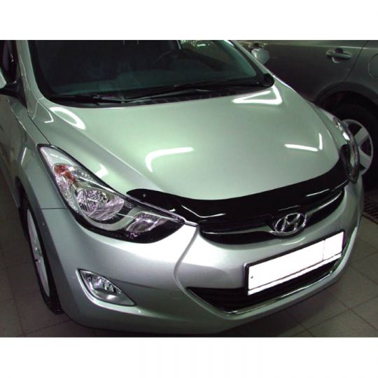 SIM Hyundai Elantra V '10- Дефлектор капота "мухобойка"
