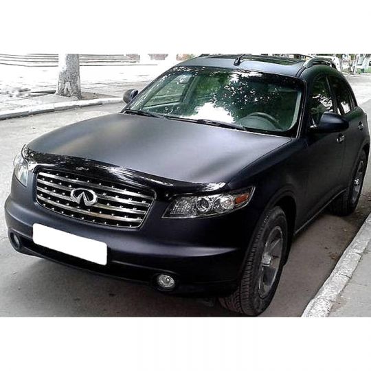 SIM Infiniti FX I (S50) '03-08 Дефлектор капота "мухобойка" (темный)