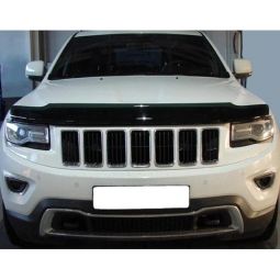 SIM Jeep Grand Cherokee (WL) '10- Дефлектор капота "мухобойка" (темный)