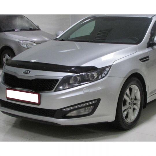SIM Kia Optima III '10- Дефлектор капота "мухобойка" SIM Kia Optima III '10- Дефлектор капота "мухобойка"