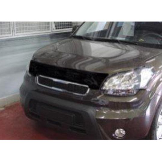 SIM Kia Soul I '08-13 Дефлектор капота "мухобойка" (темный) SIM Kia Soul I '08-13 Дефлектор капота "мухобойка" (темный)