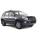 SIM Kia Sportage II '04-10 Дефлектор капота "мухобойка" (темный)
