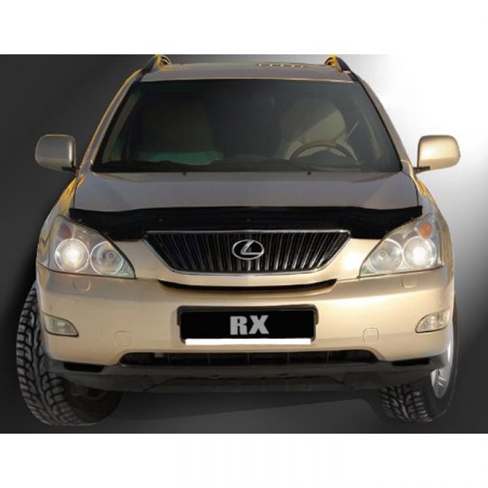 SIM Lexus RX II '03-09 Дефлектор капота "мухобойка" (темный)