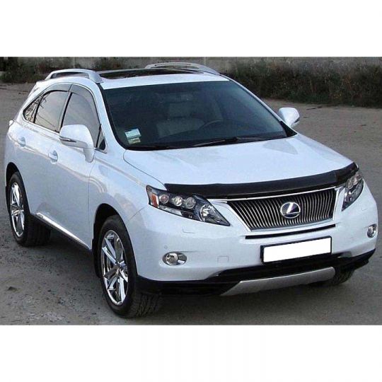 SIM Lexus RX III '09-12 Дефлектор капота "мухобойка" (темный)