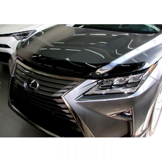 SIM Lexus RX IV '15- Дефлектор капота "мухобойка" (темный) SIM Lexus RX IV '15- Дефлектор капота "мухобойка" (темный)