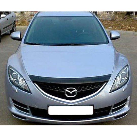 SIM Mazda 6 (GH) '08-12 Дефлектор капота "мухобойка" (темный) SIM Mazda 6 (GH) '08-12 Дефлектор капота "мухобойка" (темный)