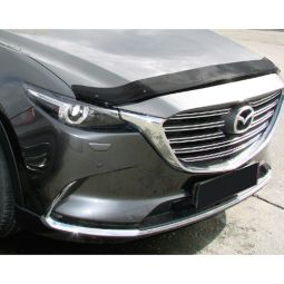 SIM Mazda CX-9 II '16- Дефлектор капота "мухобойка" (темный)