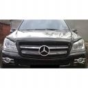 SIM Mercedes-Benz GL-Class (X164) '06-12 Дефлектор капота "мухобойка" (темный)