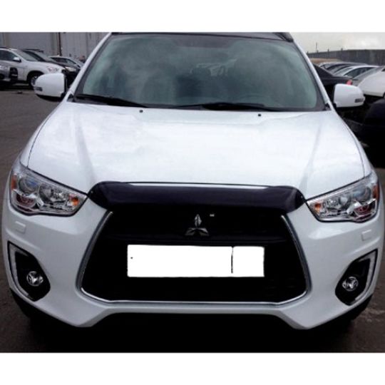 SIM Mitsubishi ASX '13- Дефлектор капота "мухобойка" короткий (темный) SIM Mitsubishi ASX '13- Дефлектор капота "мухобойка" короткий (темный)