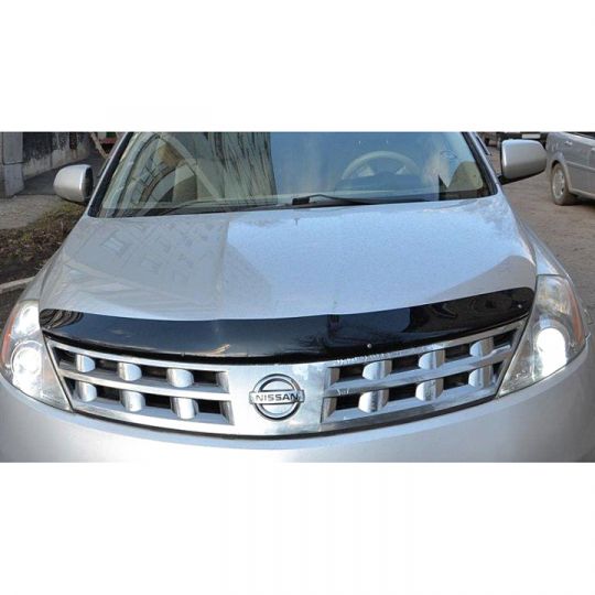 SIM Nissan Murano (Z50) I '05-08 Дефлектор капота "мухобойка" (темный) SIM Nissan Murano (Z50) I '05-08 Дефлектор капота "мухобойка" (темный)