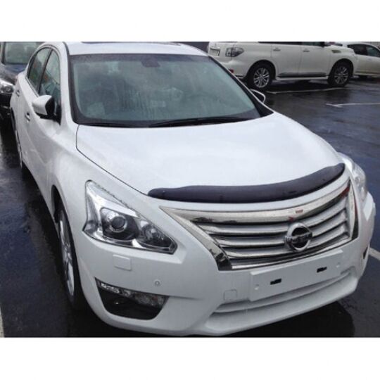 SIM Nissan Teana (L33) '13- Дефлектор капота "мухобойка" (темный) SIM Nissan Teana (L33) '13- Дефлектор капота "мухобойка" (темный)