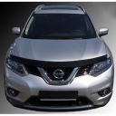 SIM Nissan X-Trail (T32) III '14- Дефлектор капота "мухобойка" (темный)
