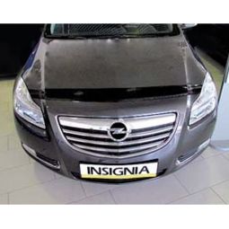 SIM Opel Insignia '08- Дефлектор капота "мухобойка" (темный)