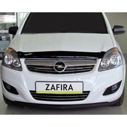 SIM Opel Zafira B '05-11 Дефлектор капота "мухобойка" (темный)