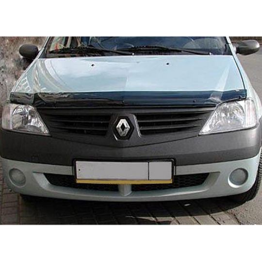 SIM Lada Largus '12- универсал Дефлектор капота "мухобойка" (темный)