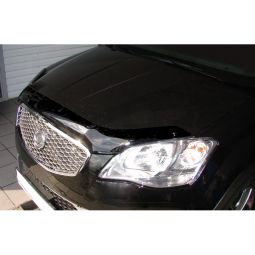 SIM SsangYong Actyon '11-13 Дефлектор капота "мухобойка" (темный)